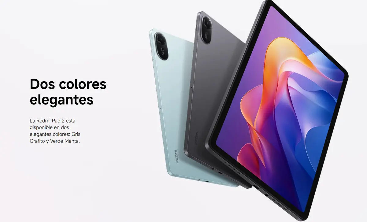 Xiaomi Redmi Pad 2 11” 8 GB 256 GB: tablet con pantalla 2.5K, buena batería y mucho almacenamiento - Imagen 2