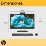 HP All-in-One 24-cr0017la Ryzen 5: opción económica para hogar y oficina liviana