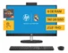 HP All-in-One 24-cr0017la Ryzen 5: opción económica para hogar y oficina liviana